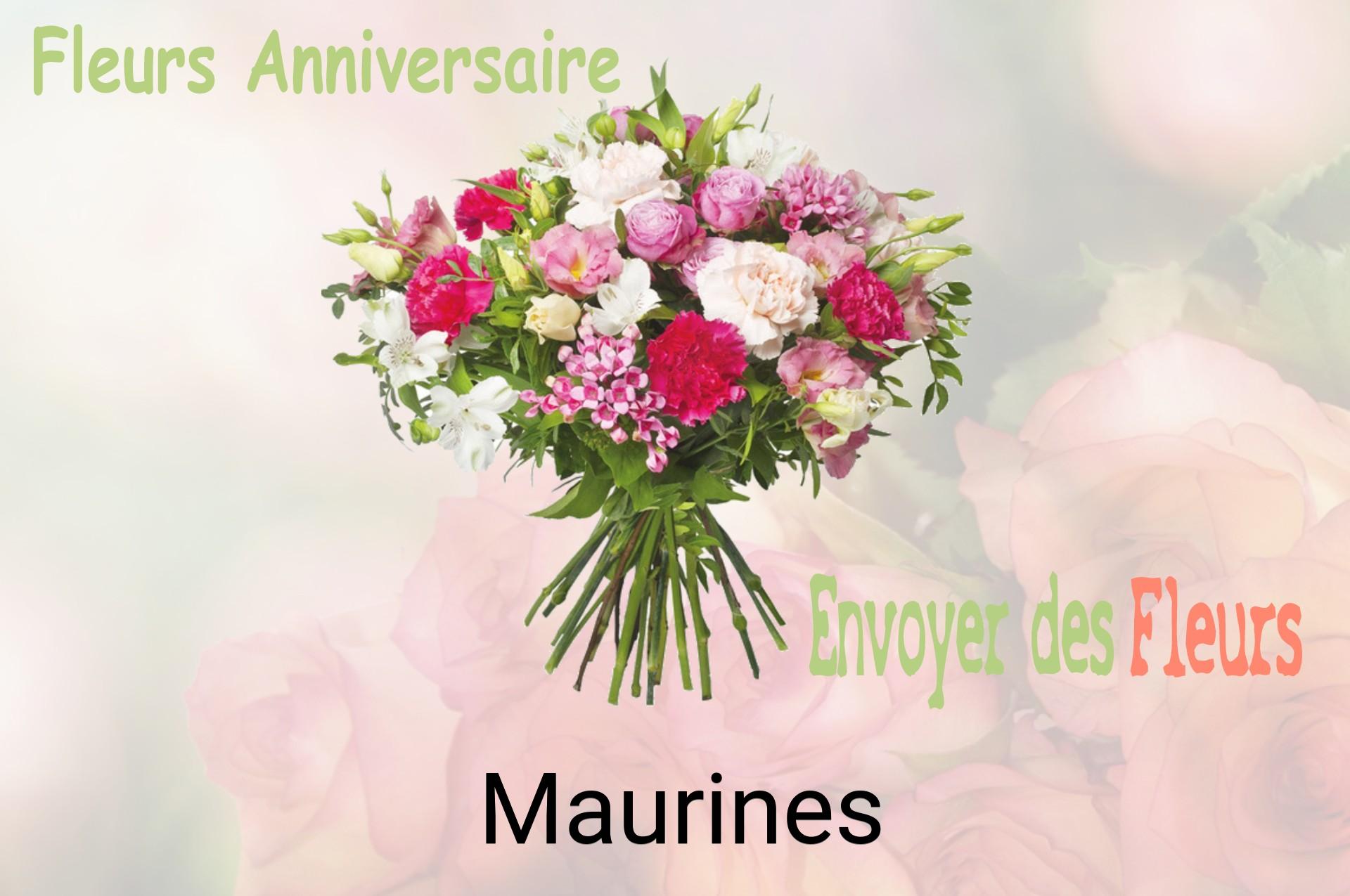Bouquet de fleurs d’anniversaire livré à Maurines